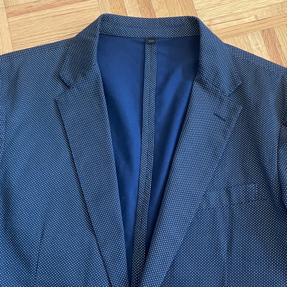 J. Crew Cotton Polka Dot Jacket